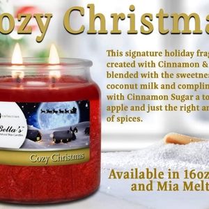 Cozy  Christmas 16 0z Candle